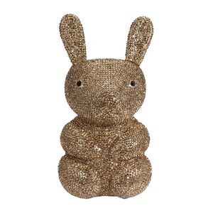 7317 Cute Rabbit Shape Rhinestone Evening Bag Chic Animal Crystal Clutch
